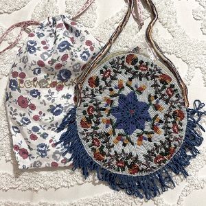 LoveShackFancy beaded bag